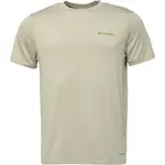 Columbia PARSONS POINT™ SS BACK GRAPHIC TEE Pánské funkční triko, béžová, velikost