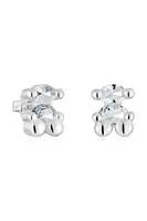 Stříbrné náušnice Tous Bold Bear Gem