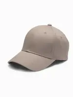 Ombre Men's one-color baseball cap - ash
