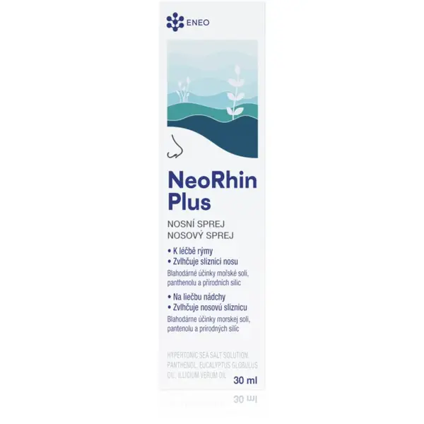 ENEO NeoRhin Plus nosný sprej proti upchatému nosu a nádche 30 ml