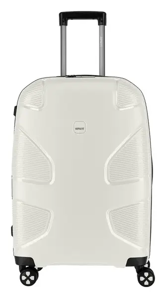 Stredný škrupinový kufor IMPACKT IP1 M Polar white