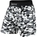 RDX T15 MMA FIGHT SHORTS Kraťasy na MMA, šedá, velikost XXL