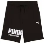 Puma SPORT GRAPHIC SHORTS TR Pánske šortky, čierna, veľkosť
