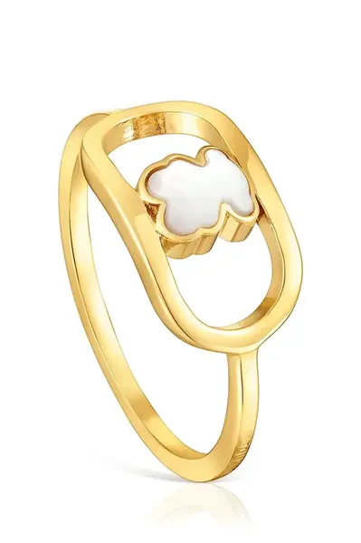 Pozlacený prsten Tous