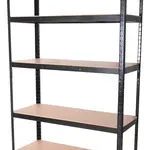 ROJAPLAST regál 120x45x180 pozink, černý