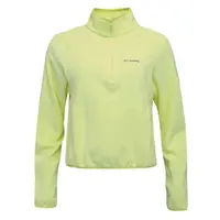 Columbia VITAL VALLEY™ FLEECE HALF ZIP Dámska flísová mikina, žltá, veľkosť