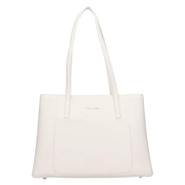 Dámska kabelka David Jones Marlen - krémová