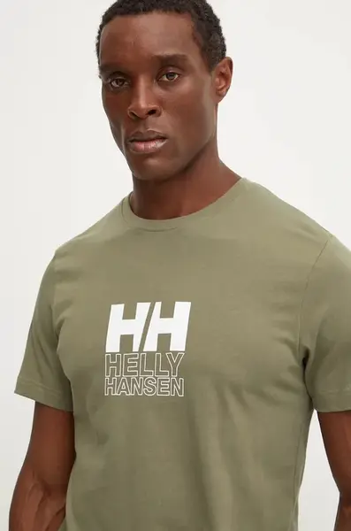 Bavlněné tričko Helly Hansen CORE GRAPHIC