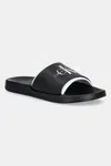Pantofle Calvin Klein Jeans SLIDE MONOGRAM TPU pánské, černá barva