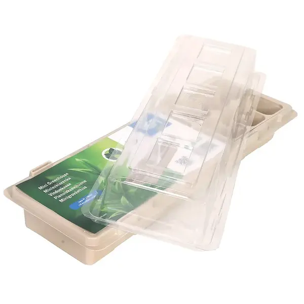 Mini skleník 47x16 18 kvetináč s krytom