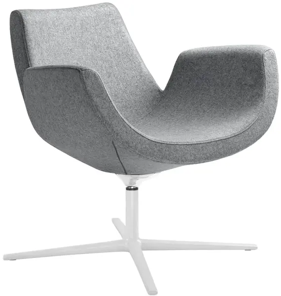 LD SEATING Konferenční křeslo RELAX,RE-S-RA,F27-N0, kříž hliník bílý