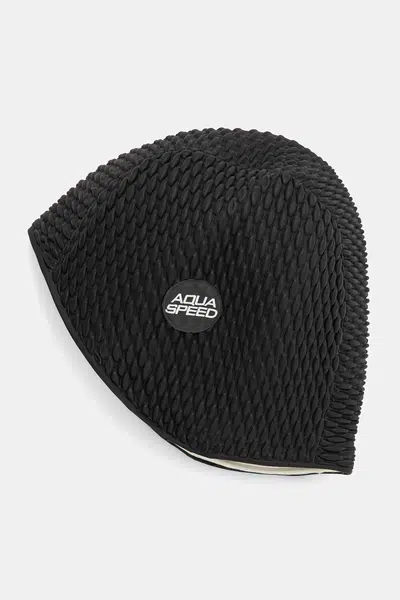 Plavecká čepice Aqua Speed černá barva