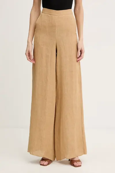 Lněné kalhoty Marella OTTELIA