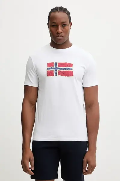 Bavlněné tričko Napapijri MAHSA