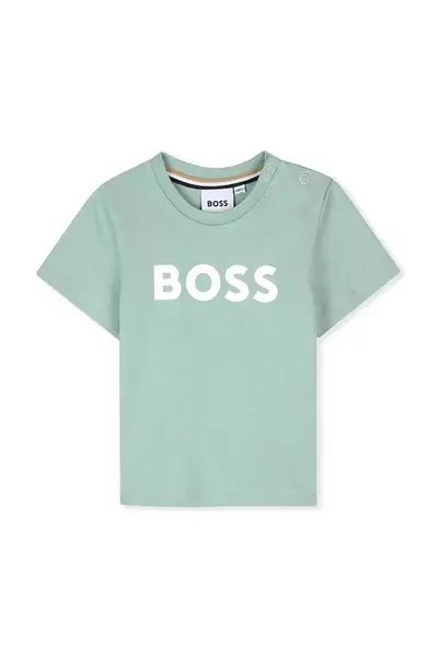 Dětské bavlněné tričko BOSS