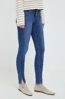 Džíny Levi's 720 SUPER SKINNY dámské, tmavomodrá barva