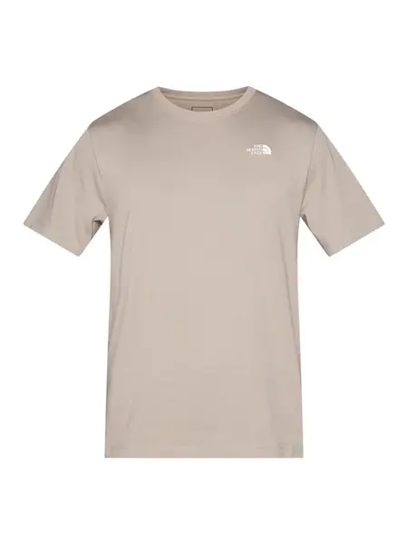 THE NORTH FACE Tričko 'Evolution Simple Dome'  kamenná / biela