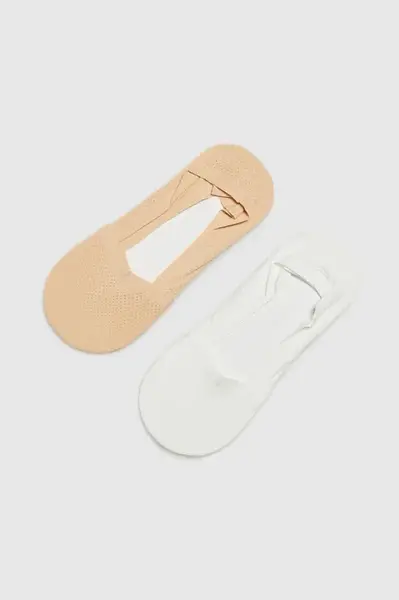 Marisse Women's Socks L-Sk-4601 Off White