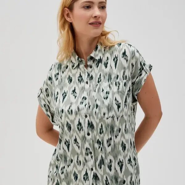 Marisse Women's Shirt L-Ko-4625 Olive