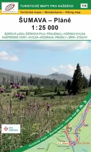 Šumava - Pláně 1:25 000 / 118 Turistické mapy pro každého