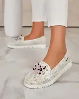 Resti Women's beaded openwork moccasins Namis