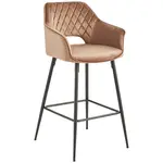 MID.YOU BAROVÁ ŽIDLE, černá, šedohnědá