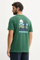 Bavlněné tričko Columbia Explorers Canyon