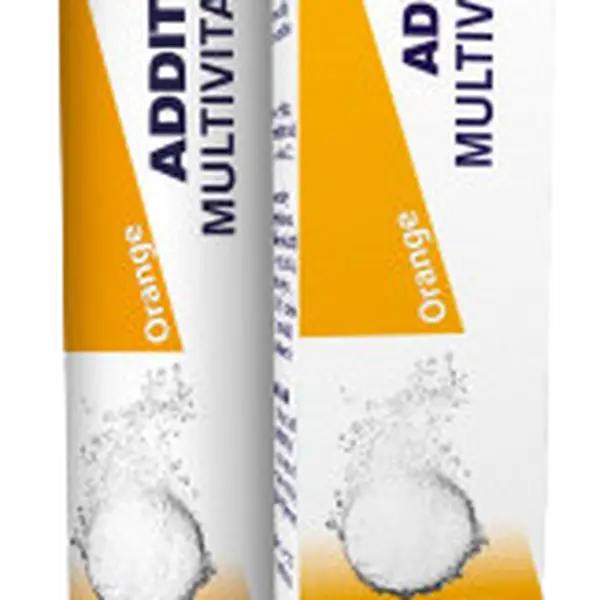 ADDITIVA Multivitamin pomeranč 20 šumivých tablet