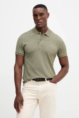 Bavlněné polo tričko Lacoste bílá barva, PH4012