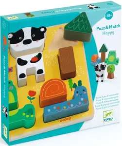 Puzz & Match Happy Zvířátka