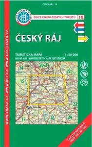KČT 19 Český ráj 1:50 000/ 9. vydání 2023