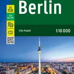 Berlín 1:10 000 / mapa města