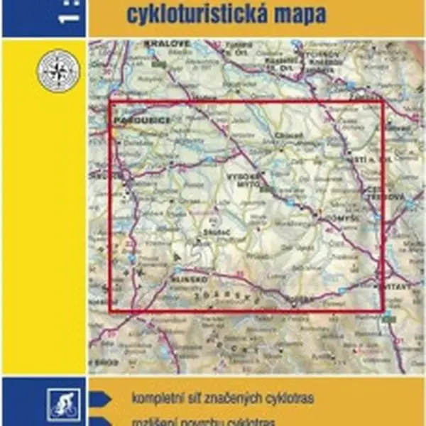 1: 70T(125)-Vysokomýtsko, Skutečsko (cyklomapa) - kolektiv autorů