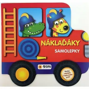 Náklaďáky - velké - opakovaně použitelné samolepky