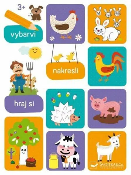 Vybarvi, nakresli, hraj si 3+