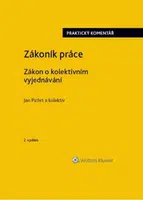 Zákoník práce - Zákon o kolektivním vyjednávání praktický komentář - Jan Pichrt
