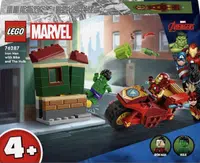 Iron Man s motorkou a Hulk - LEGO® Marvel (76287)