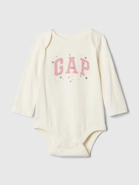 GAP Baby bodysuit with logo - Girls