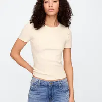 GAP Crop T-shirt with logo - Women's