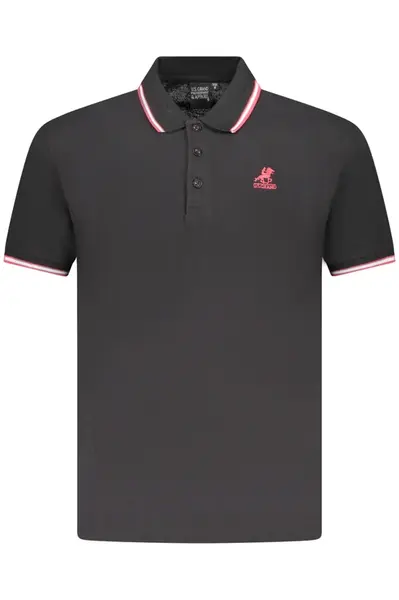 Pánske čierne polo tričko