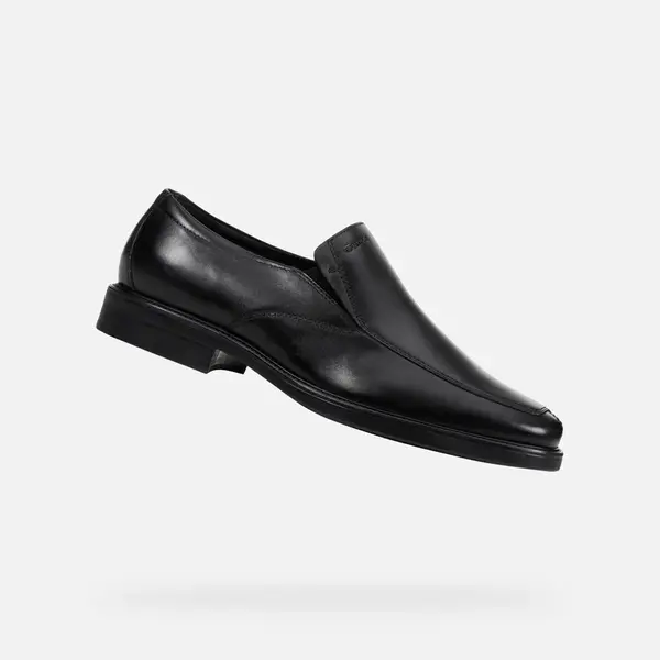 Black men's formal shoes Geox Brandolf - Men's