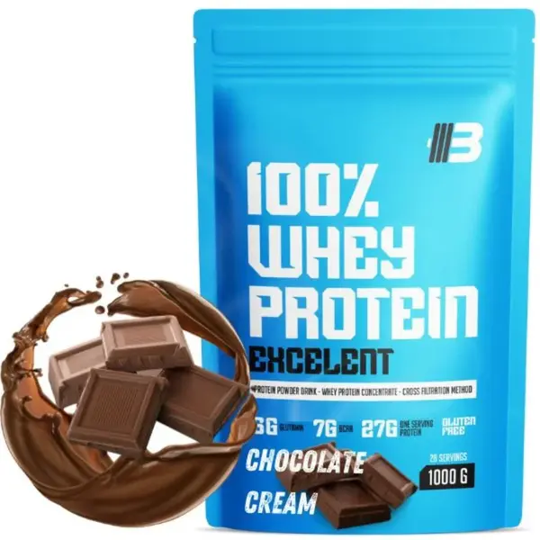 Excelent 100% Whey Proteín - čokoláda od BODY NUTRITION - 1000g