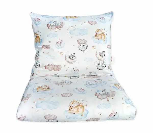 2-dielne bavlnené obliečky - Sweet Dreams, biela, 140x200/70x90cm