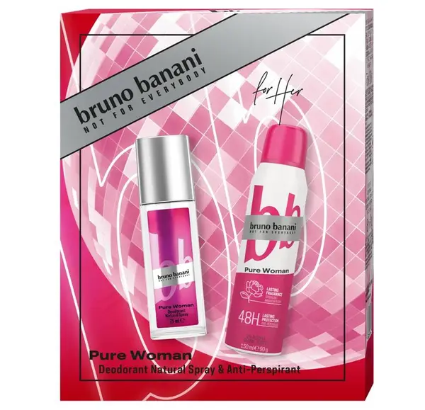 Bruno Banani Pure Woman DNS 75ml + AP 150ml