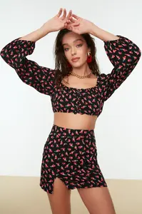 Dámský komplet Trendyol Button detailed