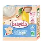 BABYBIO Desiata z ovčieho mlieka hruška (4x 85 g)