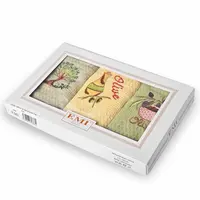 Utierky vaflové na riad oliva set 3 ks EMI