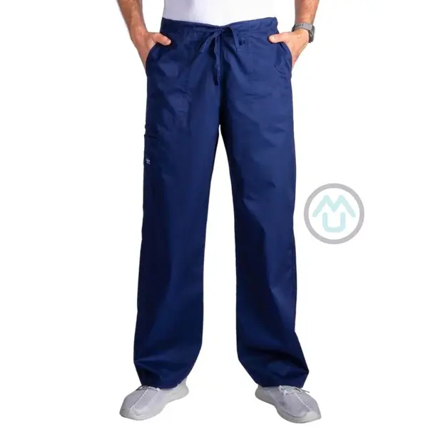 Športové nohavice s uväzovaním - námornícka modrá XL