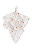 Luxusná osuška, plienka 120x120cm, bambusová, Plameniaky