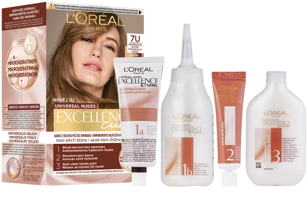 L'Oréal Paris Excellence Universal Nudes Excellence 7U permanentná farba